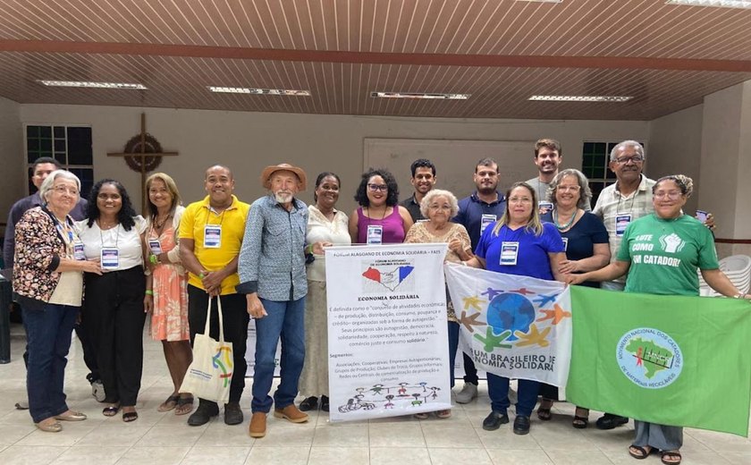 Delegados eleitos colocam Alagoas no centro das discussões nacionais sobre Economia Solidária