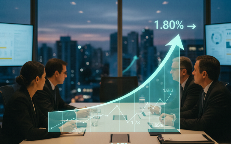 Projeção do Focus para crescimento do PIB de 2026 permanece em 1,80%