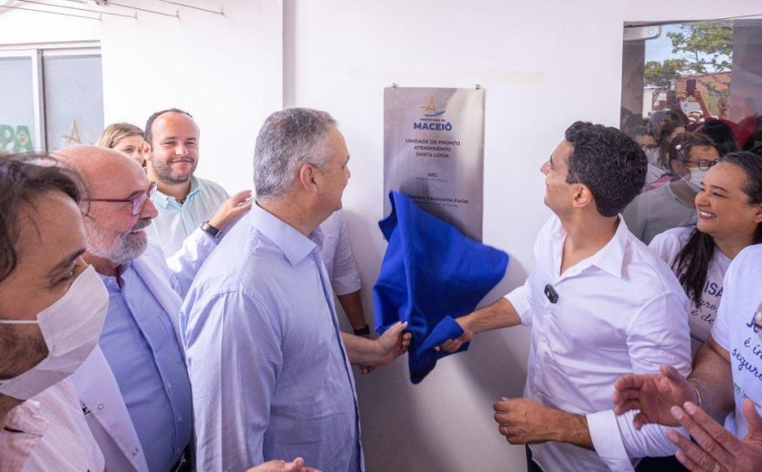 Inauguração da UPA e Praça transforma Santa Lúcia