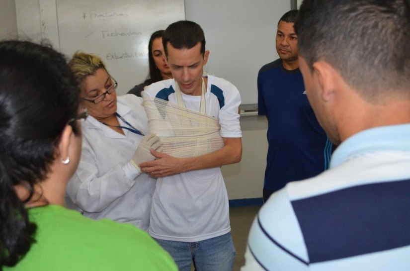 Senac capacita funcionários para situações de emergência