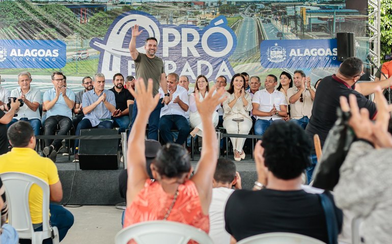 São José da Tapera recebe obras do Programa Minha Cidade Linda e governador anuncia novos investimentos para o município