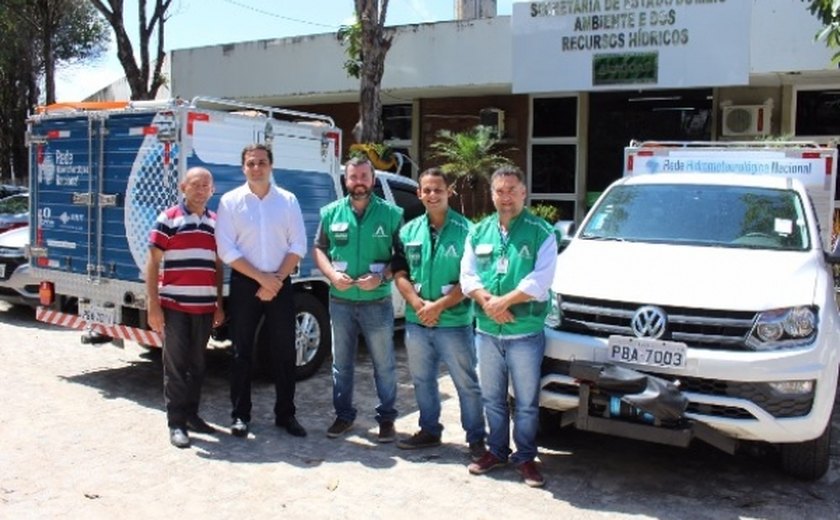 Sala de Alerta recebe veículos para monitoramento do nível de rios em Alagoas