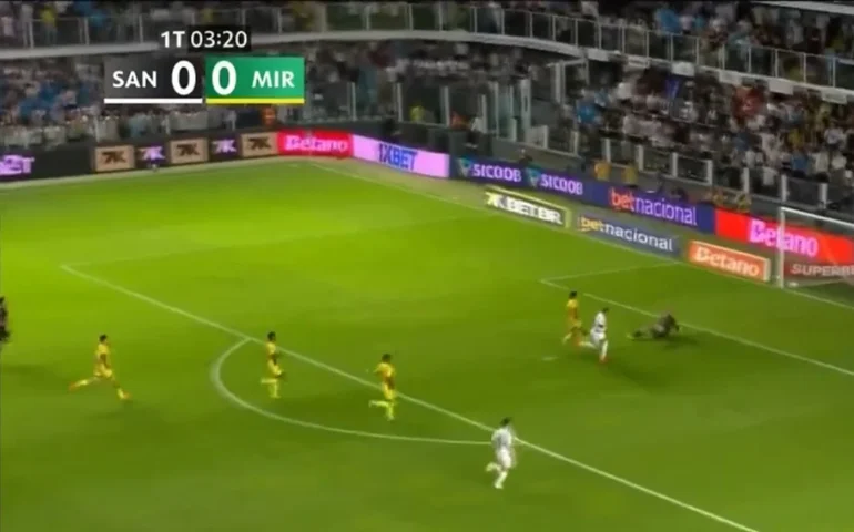 Santos empata com Mirassol e se mantém ameaçado pelo rebaixamento no Brasileirão