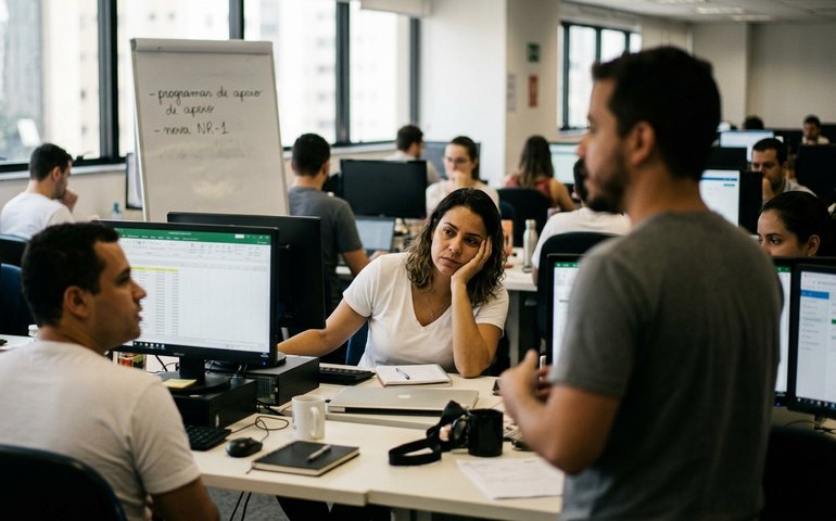 Saúde mental no trabalho: o que muda com a nova NR-1?