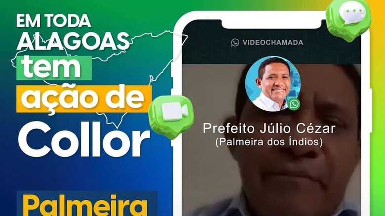 Collor publica nas redes sociais vídeos com prefeitos comprovando destinação de recursos