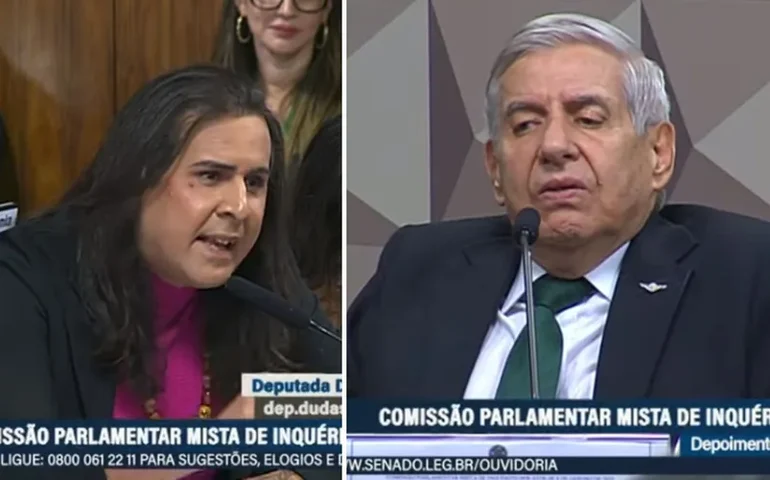 Heleno chama deputada trans Duda Salabert de 'senhor', que rebate: 'É senhora'