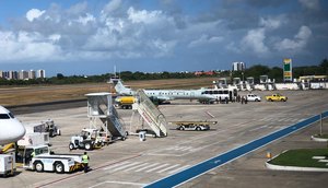 Venezuelanos chegam em Aracaju / Foto: Leonardo Barreto/TV Atalaia