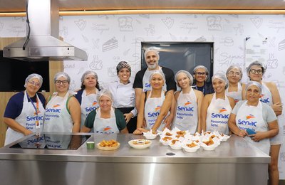 Valorizando a culinária regional, Senac Alagoas qualifica 121 alunos em oficinas gastronômicas durante a Artnor 2026