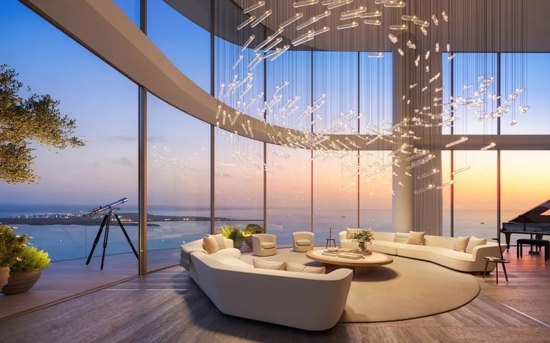 Cobertura de luxo em Miami Beach terá preço de R$ 730 milhões, novo recorde 