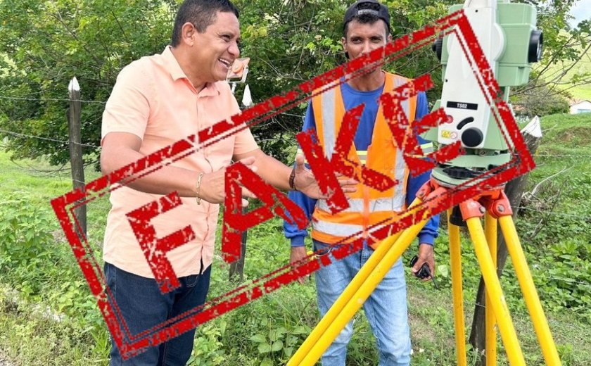 Prefeito de Palmeira dos Índios propagou fake news sobre obras na BR-316; DNIT desmentiu