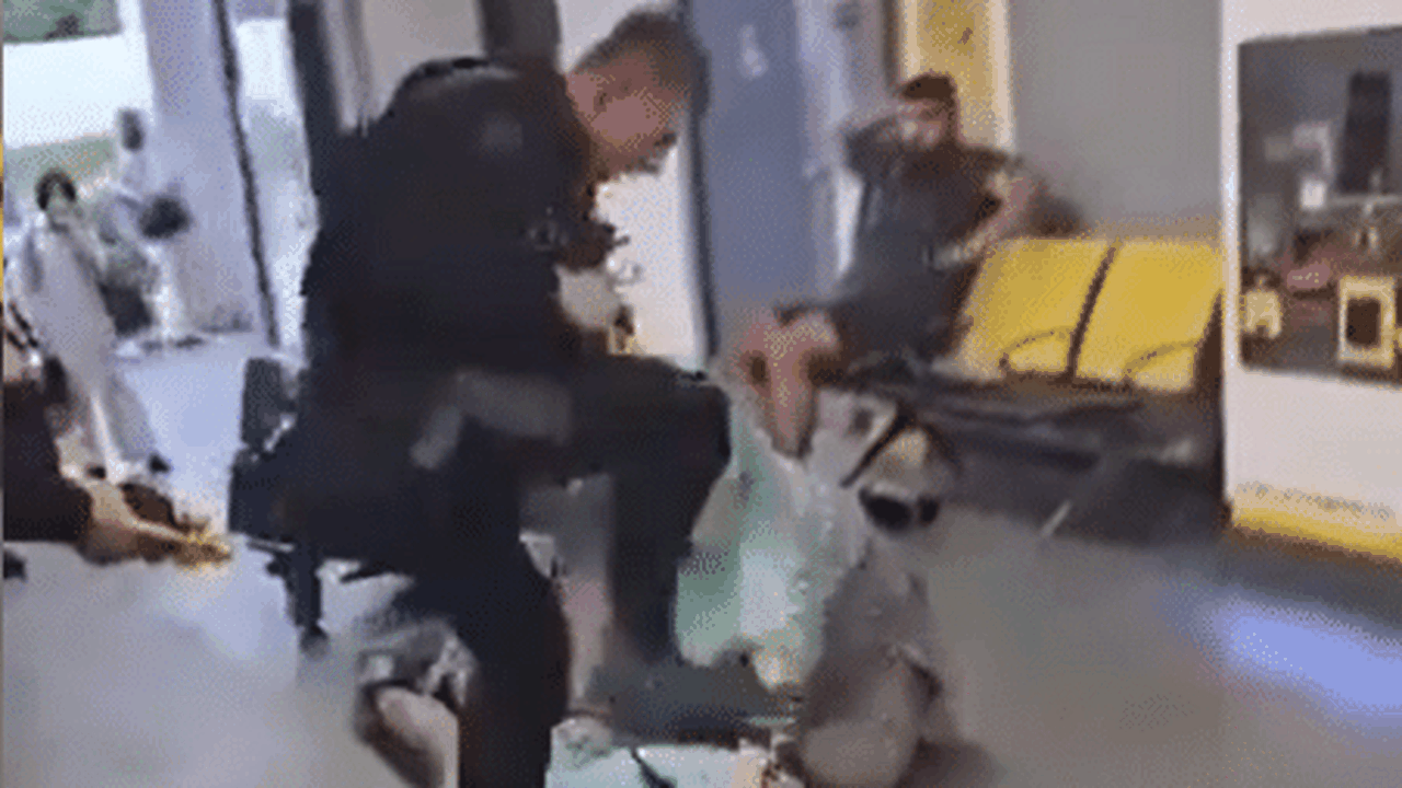 Policial é suspenso após divulgação de imagens em que agredia pessoas no aeroporto