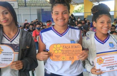 Semas realiza ações de combate ao abuso sexual infantil em Marechal Deodoro 