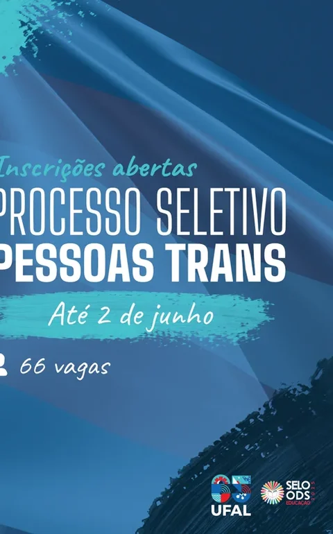 Ufal abre processo seletivo para pessoas trans ingressarem na graduação