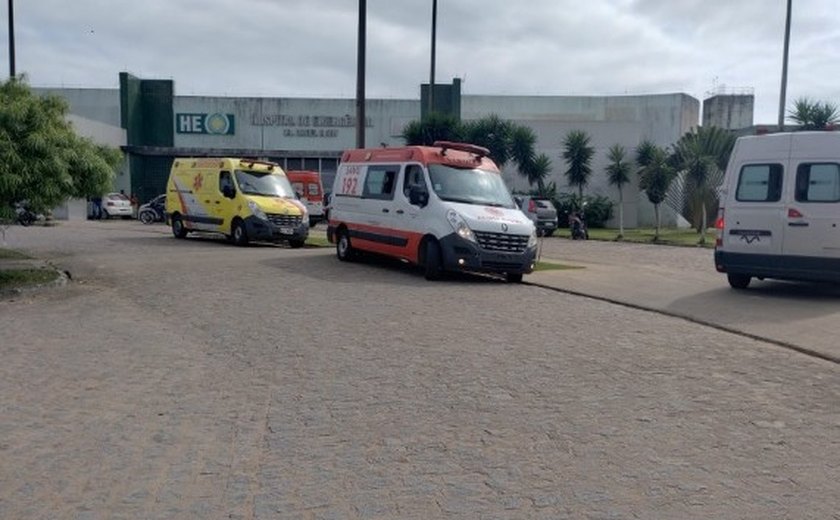 ﻿Criança é levada para hospital após ser ﻿atingida no pescoço por linha de cerol