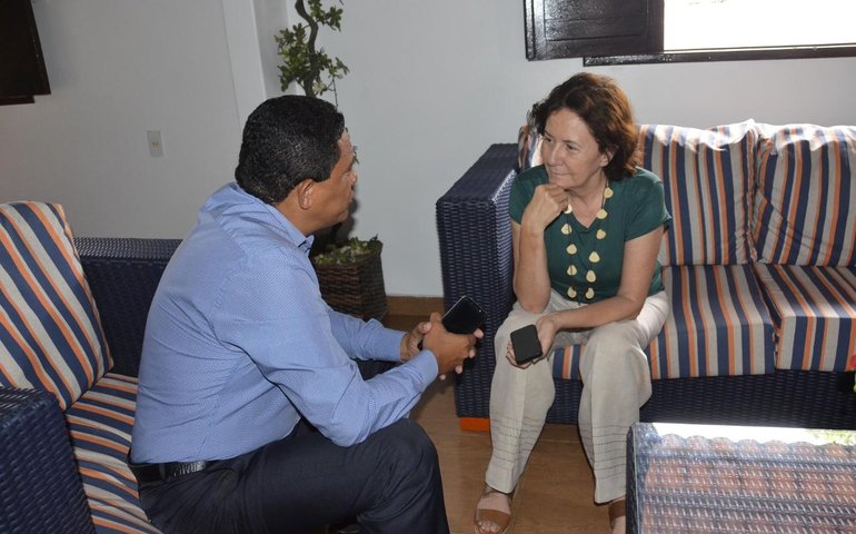 Prefeito Júlio Cezar concede entrevista à Elvira Lobato, do Observatório da Imprensa