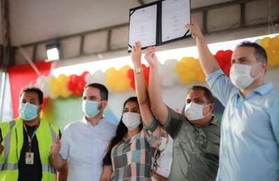 Ouro Branco recebe investimento em pavimentação com programa Minha Cidade Linda 