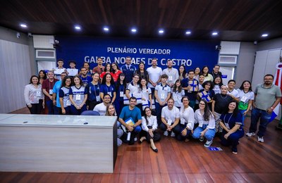 'Na Tribuna': Alunos são premiados em iniciativa da Câmara Municipal sobre legislação e direitos