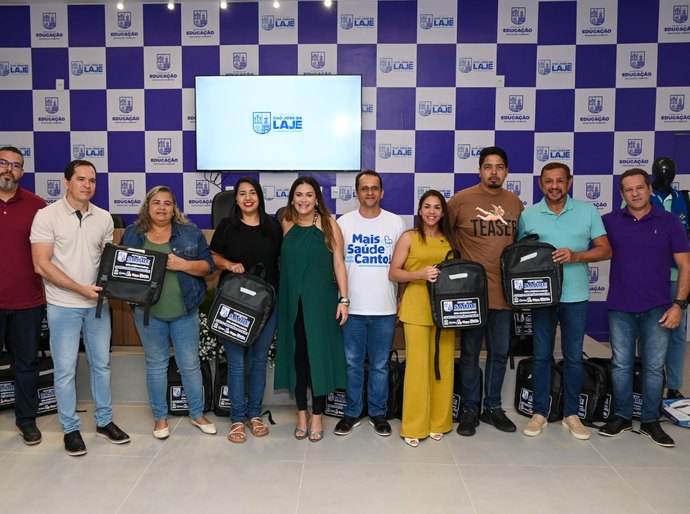 São José da Laje entrega Kit de trabalho para Agentes de Saúde e de combate às Endemias