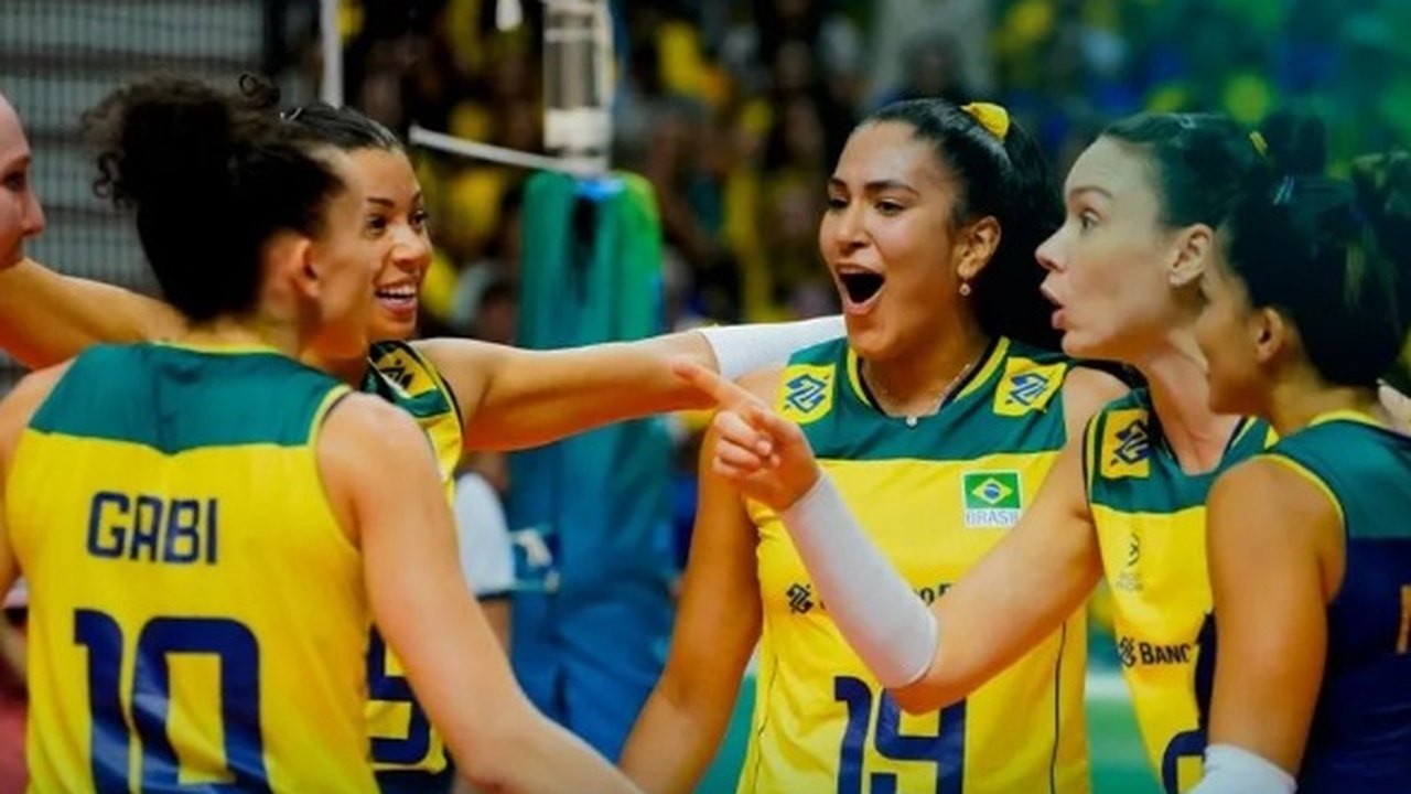Campeão antecipado, Brasil bate Colômbia e encerra Sul-Americano de vôlei sem perder nenhum set