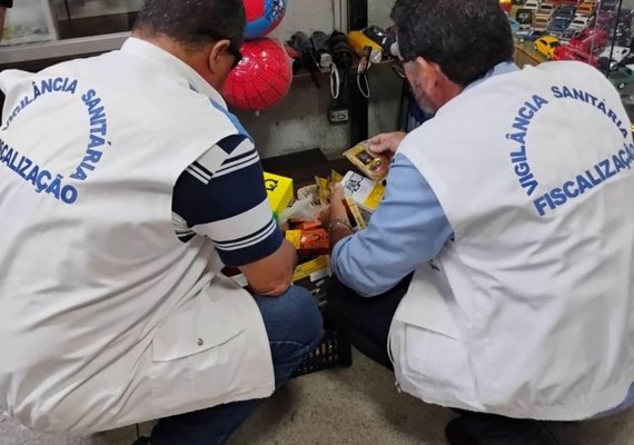 Vigilância Sanitária de Maceió integra operação conjunta que apreende 2 mil cigarros eletrônicos