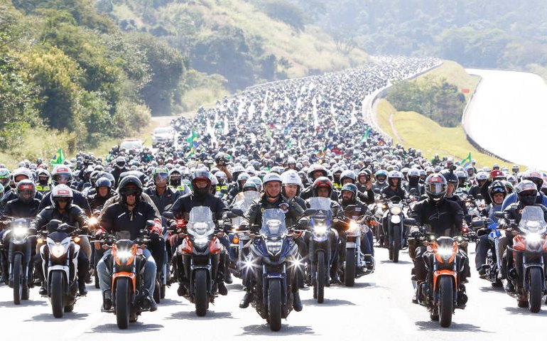 Governo de SP diz que motociata de Bolsonaro custará R$ 1 mi aos cofres públicos