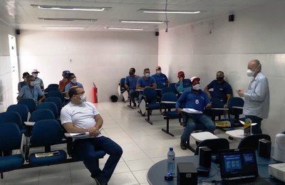 SAAE Penedo qualifica funcionários sobre segurança do trabalho