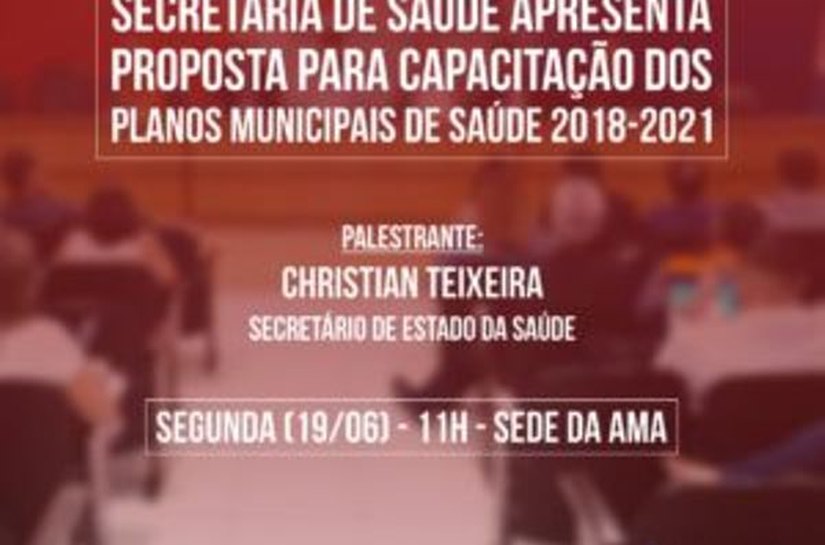 Prefeitos e técnicos municipais participam de capacitação sobre Planejamento em Saúde