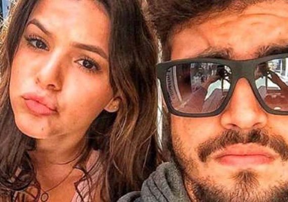 Ex-namorados na ficção, Marquezine e Caio Castro posam juntos