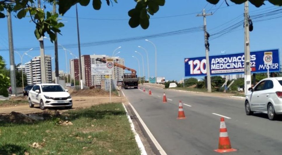 Em Aracaju, trânsito na ponte sobre Rio Poxim será parcialmente bloqueado / Foto: Foto: SMTT/Aracaju