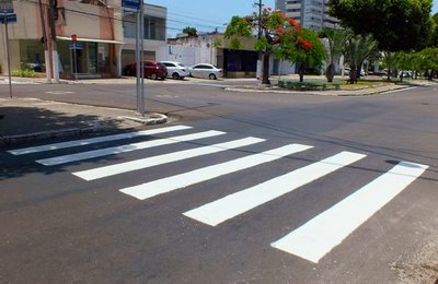 SMTT avança com sinalização na Rua Epaminondas Gracindo