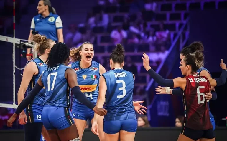 Itália bate EUA e vai à semifinal da Liga das Nações de Vôlei