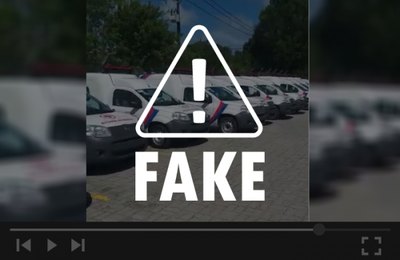 É falso que ambulâncias tenham sido abandonadas em Salvador