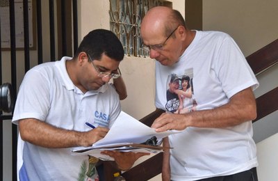 Técnicos avançam com levantamento no Pinheiro