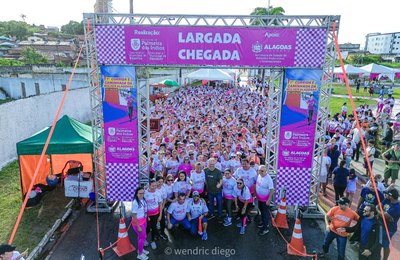 1ª Corrida e Caminhada da Mulher Alagoana acontece em Palmeira e reúne mais de 1.000 inscritas