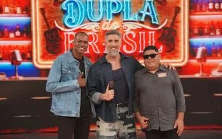De 'Pedreiro Cantor' ao estrelato na Globo: Brunno Santos é aprovado no reality 'Dupla do Brasil' e forma parceria com Rony