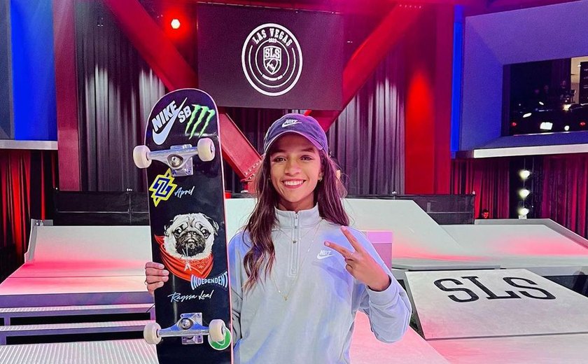 Rayssa Leal fatura título na etapa Las Vegas da Liga Mundial de skate