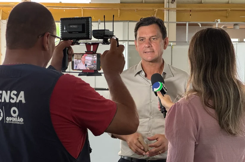 Marcelo Beltrão percorre rádios e TVs para divulgar a Feira dos Municípios Alagoanos