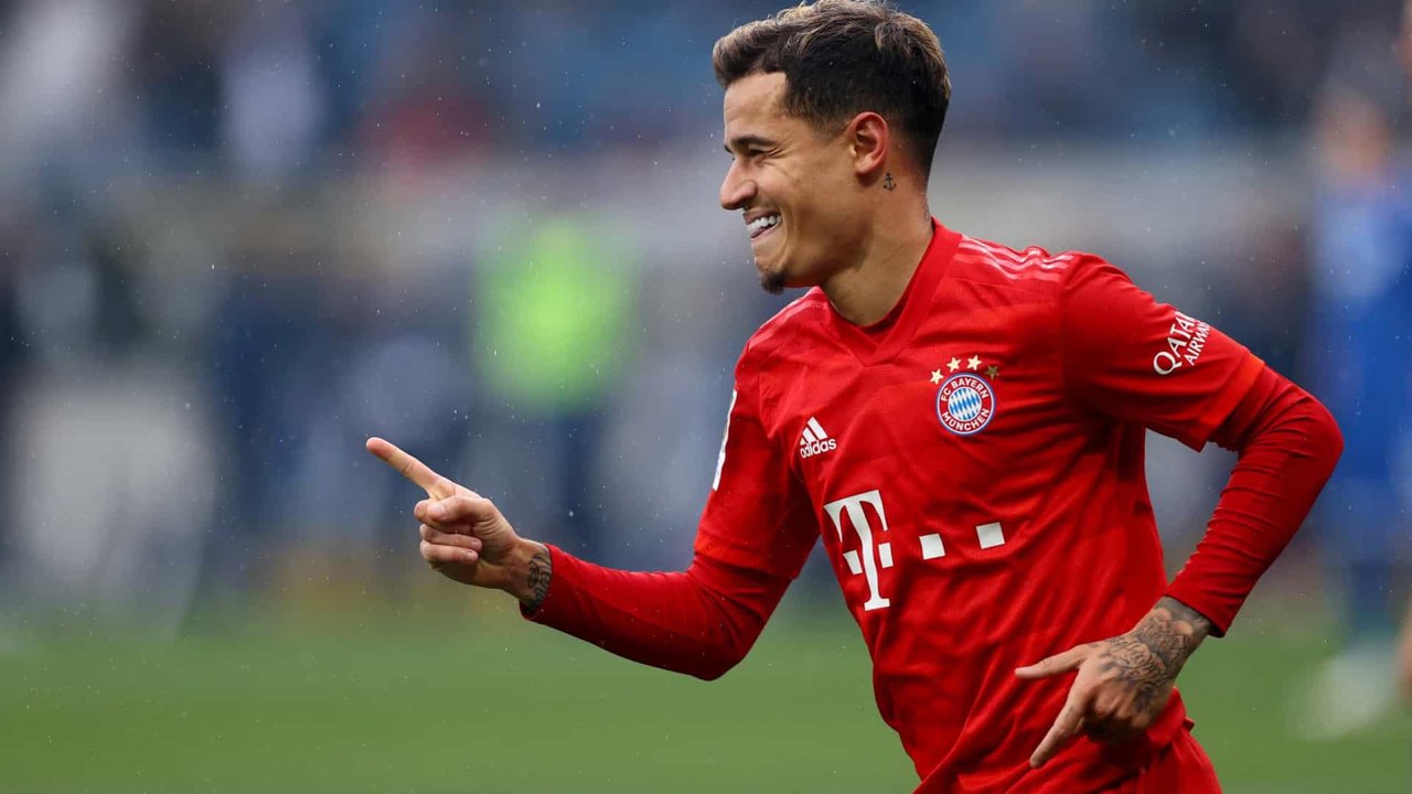 Livre das dores no tornozelo, Philippe Coutinho treina no Bayern de Munique