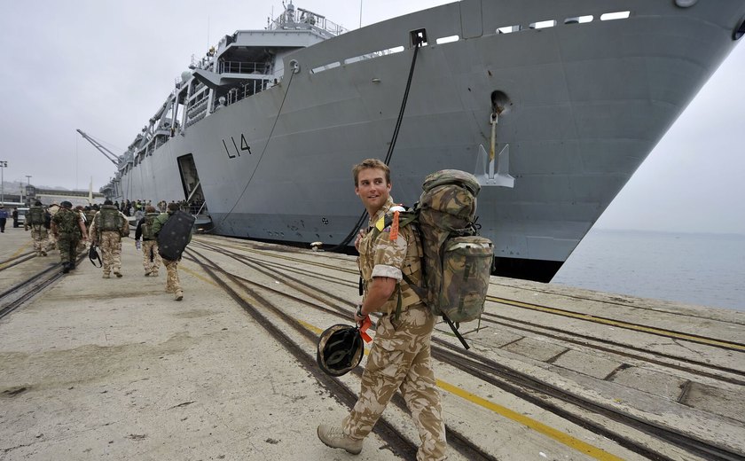 Reino Unido vai se desfazer de 5 navios de guerra ante um buraco em orçamento militar