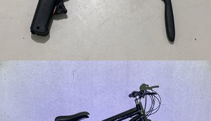 Homem rouba bicicleta de criança com pistola de cola quente em Aracaju