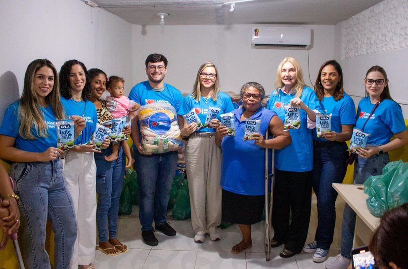 Alagoas Sem Fome entrega uma tonelada de alimentos em Boca da Mata