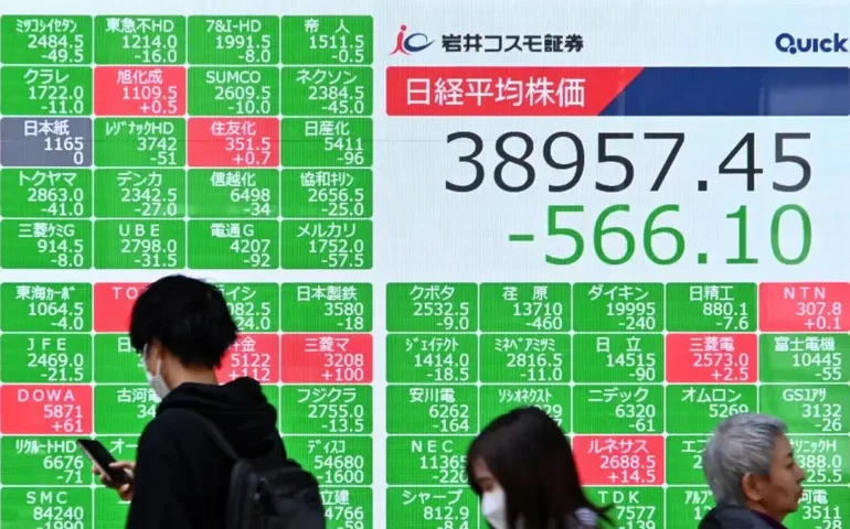 Bolsas da Ásia fecham em alta, após Trump confirmar tarifa menor para carros japoneses