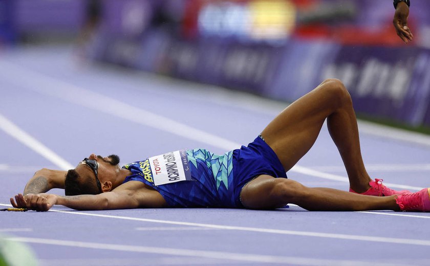 Júlio César Agripino é ouro e bate recorde mundial na corrida dos 5 km