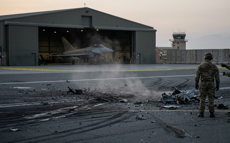 Reino Unido nega envolvimento em guerra após ataque com drone a base no Chipre