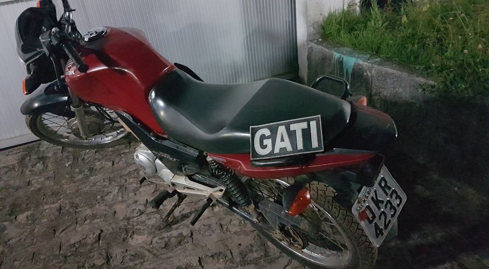 moto encontrada em Maruim