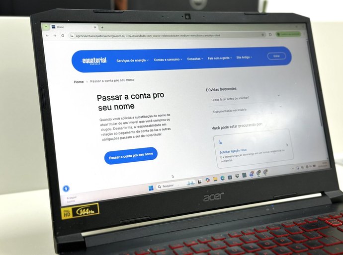 Equatorial Alagoas orienta clientes para evitar indeferimentos na solicitação online da troca de titularidade da conta de luz