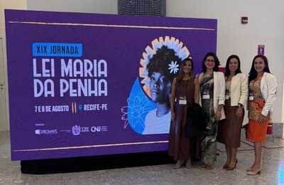 Juízas Eliana Acioly e Priscila Cavalcante participam da Jornada XIX Lei Maria da Penha