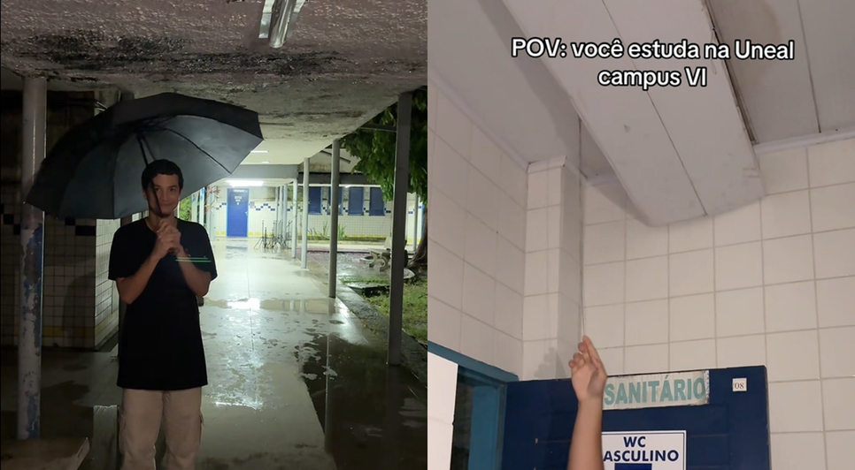 Vídeo com mais de 2,5 mil curtidas expôs infraestrutura precária e gera comentários críticos ao Governo do Estado