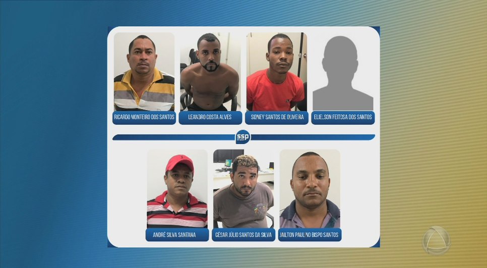 Polícia apresenta os 7 suspeitos de envolvimento na morte do militante Barriga