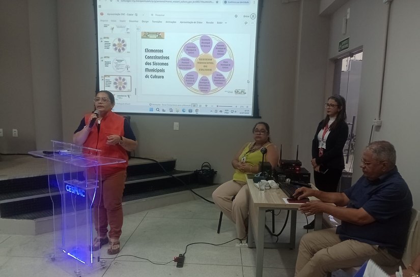 Palmeira sedia capacitação regional promovida pelo Ministério da Cultura para artistas